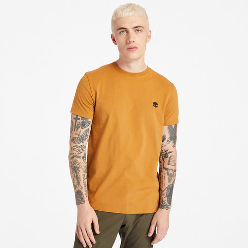 T-shirt Girocollo Slim Dunstan River Uomo Taglie S - timberland - Modalova