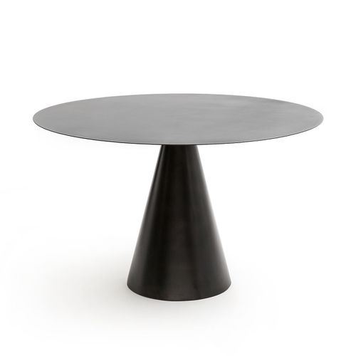 Tavolo in metallo effetto used Ø120 cm, Mayra - AM.PM - Modalova