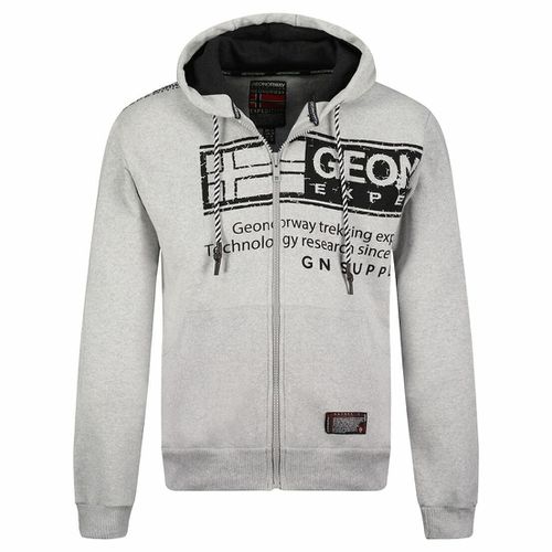 Felpa con cappuccio e cerniera Fernando - GEOGRAPHICAL NORWAY - Modalova