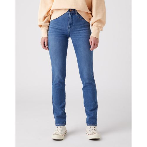 Jeans Slim, Vita Standard Donna Taglie W28 L30 (US) - 42 (IT) - wrangler - Modalova