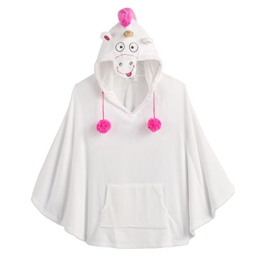 Poncho Unicorno Molto Morbido Minions Donna Taglie L - les minions - Modalova