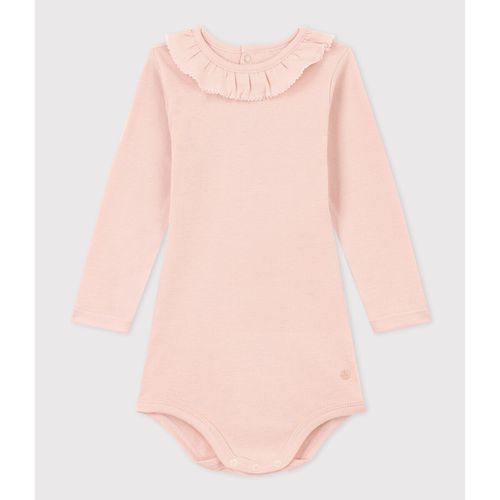 Body maniche lunghe con colletto - PETIT BATEAU - Modalova