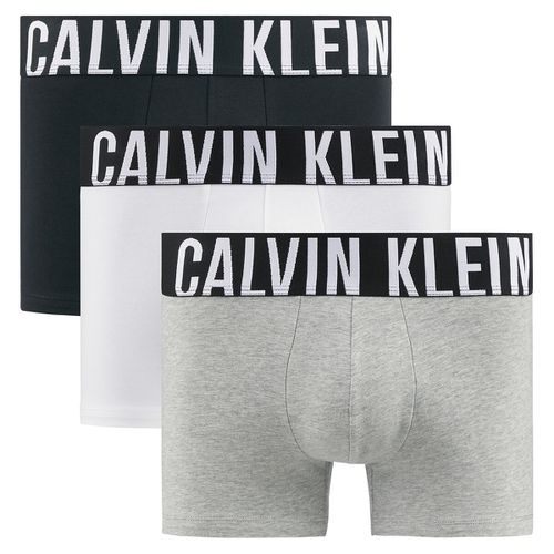 Confezione Da 3 Boxer Lunghi Tinta Unita Uomo Taglie L - calvin klein underwear - Modalova