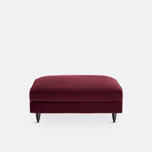 Pouf Velluto Poliestere/cotone, Lipstick - la redoute interieurs - Modalova