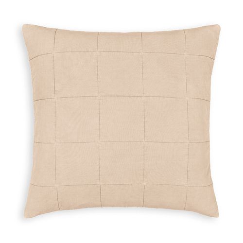 Federa per cuscino cotone lavato 65x65cm, Sparrow - LA REDOUTE INTERIEURS - Modalova