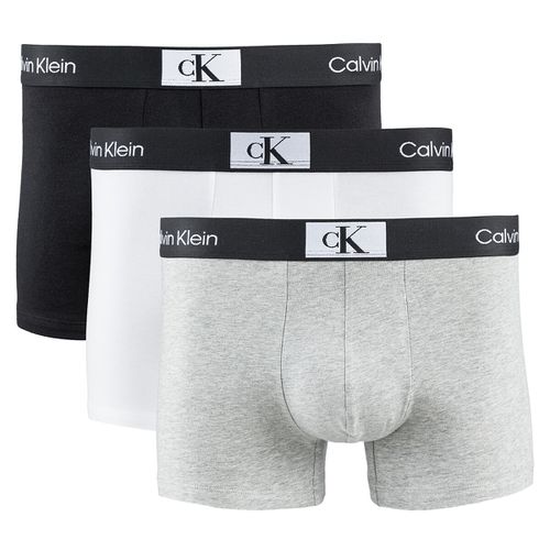 Confezione Da 3 Boxer Tinta Unita Uomo Taglie S - calvin klein underwear - Modalova