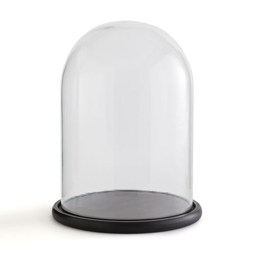 Campana in vetro con base nera H32 cm, Campa - LA REDOUTE INTERIEURS - Modalova