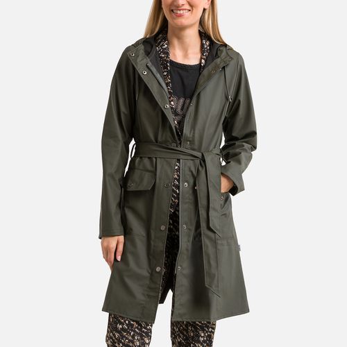 Trench Lungo Cintura Cerniera Curve W Jacket Uomo Taglie XS - rains - Modalova