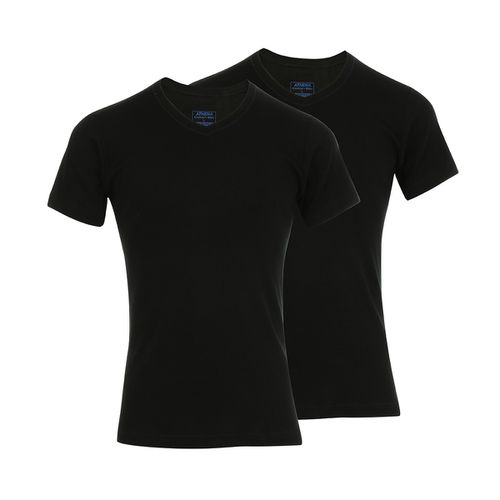 Confezione da 2 T-shirt scollo a V cotone biologico - ATHENA - Modalova