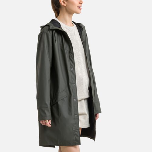 Giacca Impermeabile Con Cappuccio Unisex Long Jacket Donna Taglie XS - rains - Modalova