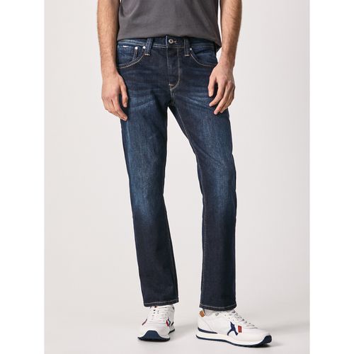 Jeans Dritto Stretch Cash Uomo Taglie W28 L32 (US) - 42 (IT) - pepe jeans - Modalova