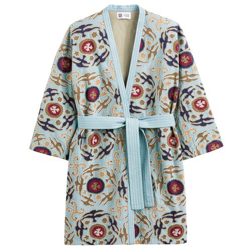 Giacca kimono in velluto ricamato - LOUISE MISHA X LA REDOUTE - Modalova
