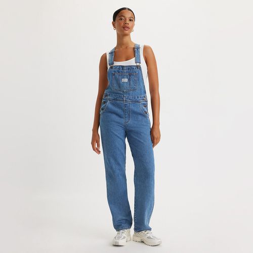 Salopette Lunga In Denim Donna Taglie M - levi's - Modalova