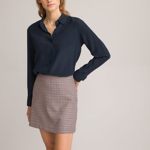 Camicia in seta, maniche lunghe - LA REDOUTE COLLECTIONS - Modalova