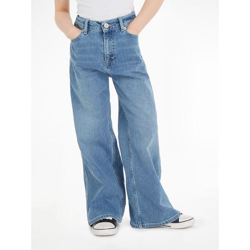 Jeans Larghi Bambina Taglie 10 anni - 138 cm - tommy hilfiger - Modalova