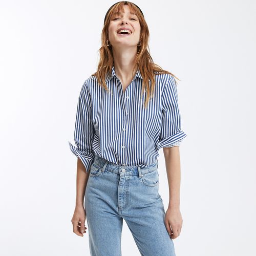 Camicia a righe, maniche lunghe - LA REDOUTE COLLECTIONS - Modalova