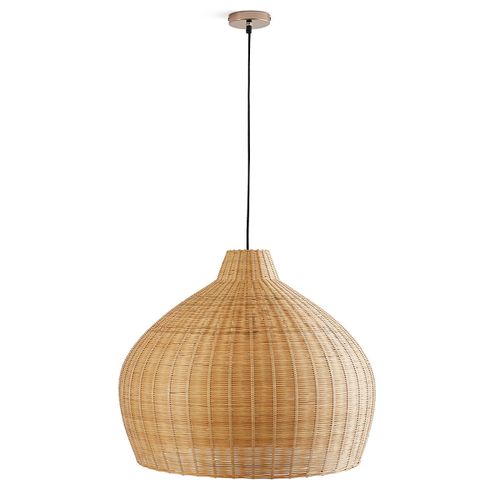 Lampadario In Bambù Intrecciato Ø60 Cm, Vani - la redoute interieurs - Modalova