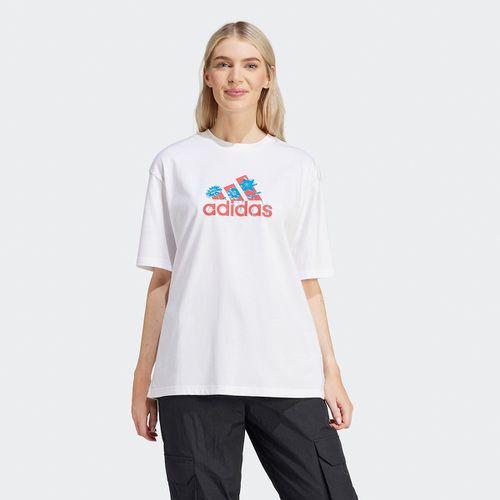T-shirt Flower Pack Badge Of Sport Donna Taglie M - adidas sportswear - Modalova