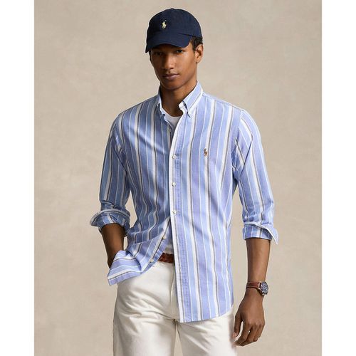 Camicia dritta oxford rigata - POLO RALPH LAUREN - Modalova