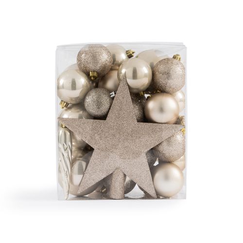Cofanetto da 33 pezzi di Natale colore perla, Caspar - LA REDOUTE INTERIEURS - Modalova