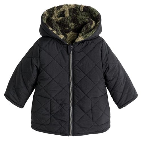 Parka Caldo Con Cappuccio Reversibile Taglie 3 mesi - 60 cm - la redoute collections - Modalova