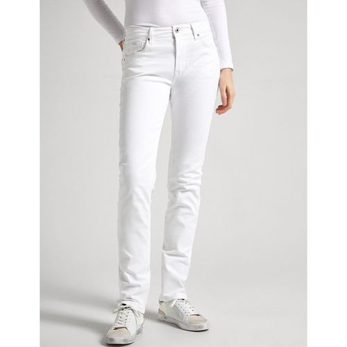 Jeans Slim, Vita Alta Donna Taglie W27 L32 (US) - 40 (IT) - pepe jeans - Modalova