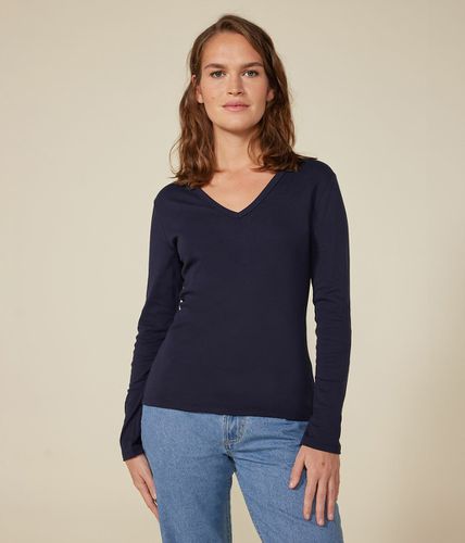 T-shirt L'iconique Maniche Lunghe Donna Taglie XS - petit bateau - Modalova