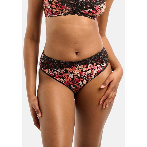 Slip in cotone bio e pizzo Ava fantaisie - SANS COMPLEXE - Modalova