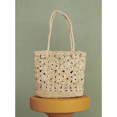 Borsa tote in rafia SUNDAY - PETITE MENDIGOTE - Modalova