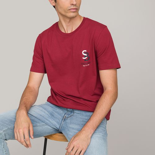 T-shirt girocollo maniche corte - LA REDOUTE COLLECTIONS - Modalova