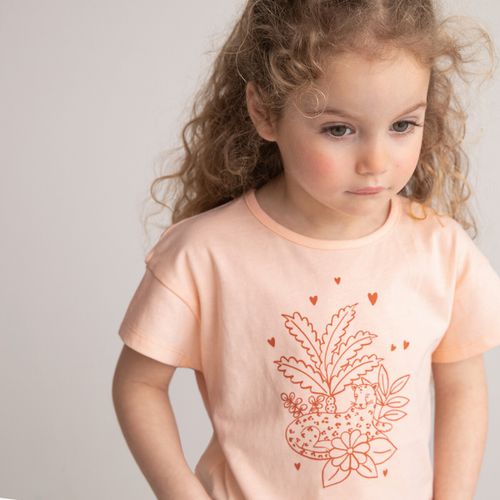 Confezione da 3 T-shirt girocollo stampate - LA REDOUTE COLLECTIONS - Modalova