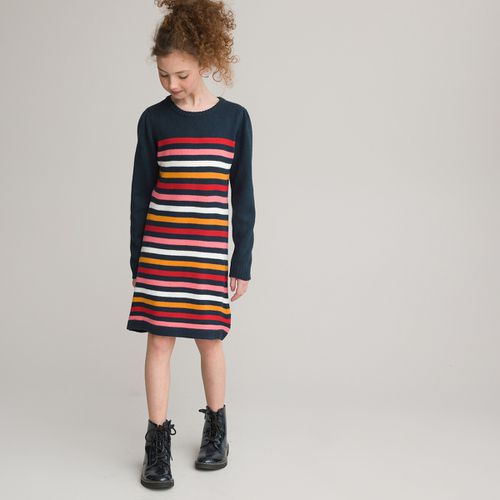 Abito rigato multicolore 3-12 anni - LA REDOUTE COLLECTIONS - Modalova