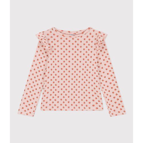 Blusa maniche lunghe in cotone - PETIT BATEAU - Modalova