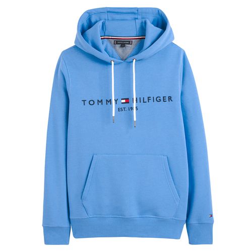 Felpa Con Cappuccio Tommy Logo Uomo Taglie S - tommy hilfiger - Modalova