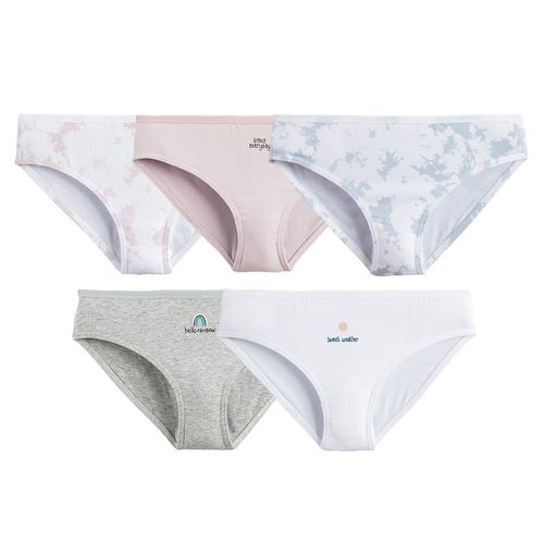 Confezione da 5 culotte - LA REDOUTE COLLECTIONS - Modalova