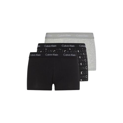 Confezione Da 3 Boxer Misto Cotone Stretch A Vita Bassa Uomo Taglie XL - calvin klein underwear - Modalova