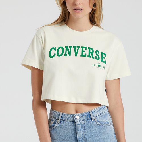 T-Shirt crop Retro Chuck - CONVERSE - Modalova