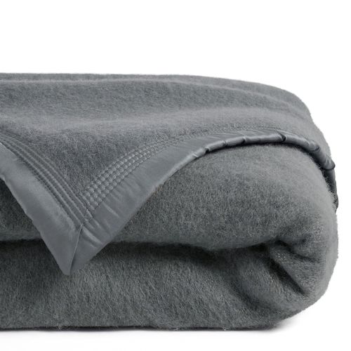 Coperta Pura Lana Vergine Woolmark 600 G/m² Taglie 150 x 220 cm - la redoute interieurs - Modalova