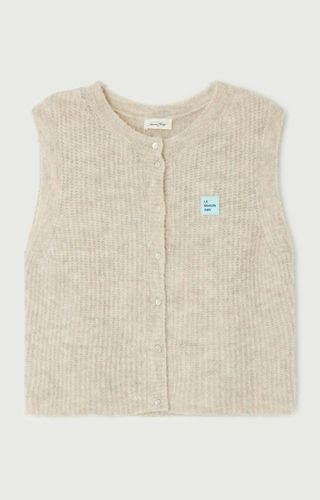 Gilet senza maniche girocollo EAST - AMERICAN VINTAGE - Modalova