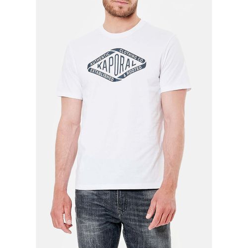 T-shirt Maniche Corte Girocollo Con Logo Uomo Taglie 3XL - kaporal - Modalova