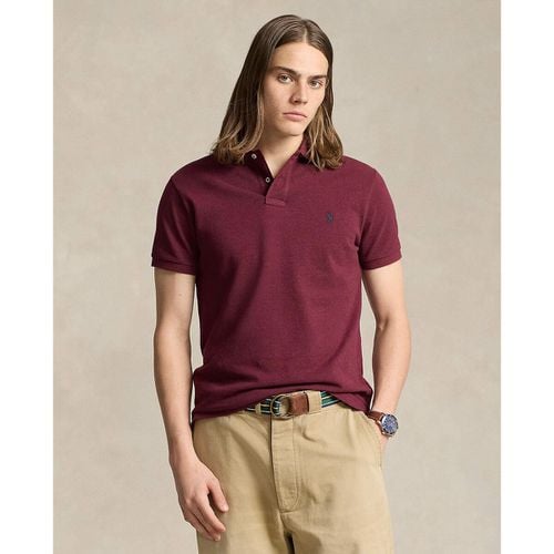 Polo Dritta In Maglia Piqué Logo Ricamato Uomo Taglie L - polo ralph lauren - Modalova