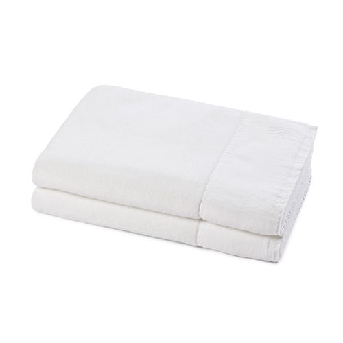 Confezione Da 2 Asciugamani Da Toilette Cotone Bio, Helmae Taglie 50 x 100 cm - am.pm - Modalova