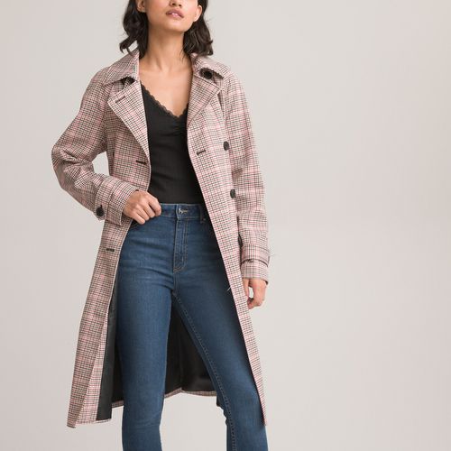 Trench Media Lunghezza A Quadri Donna Taglie 40 - la redoute collections - Modalova