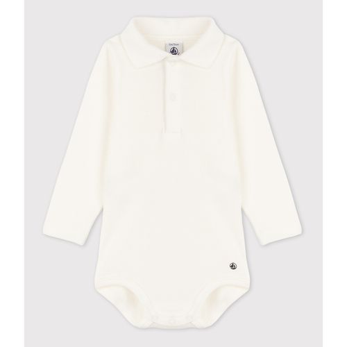 Body maniche lunghe bébé collo polo in cotone - PETIT BATEAU - Modalova