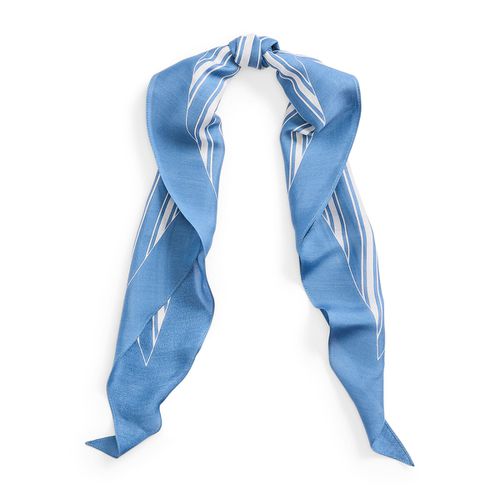 Foulard quadrato a righe - LAUREN RALPH LAUREN - Modalova