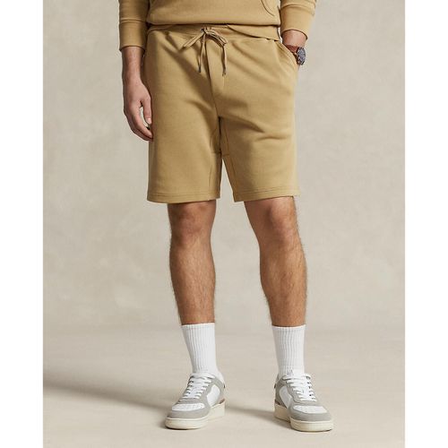 Shorts In Doppia Maglia Tech Con Logo Ricamato Uomo Taglie L - polo ralph lauren - Modalova