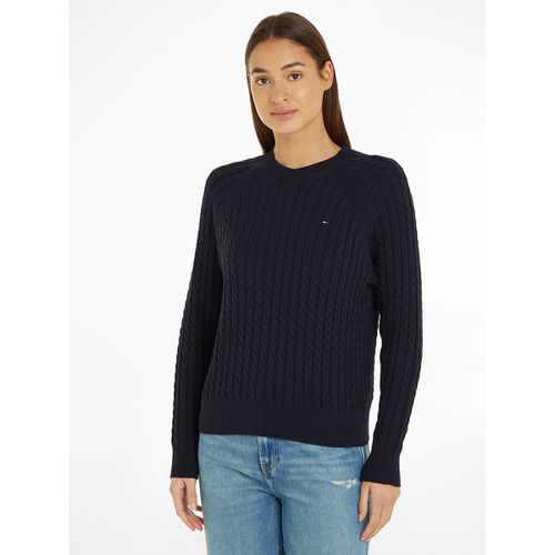 Maglione Girocollo Maniche Lunghe Donna Taglie S - tommy hilfiger - Modalova