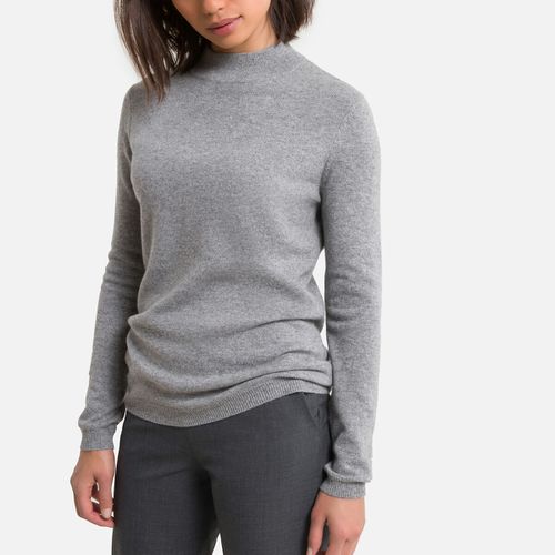 Maglia a collo alto in cashmere a maglia fine - ANNE WEYBURN - Modalova