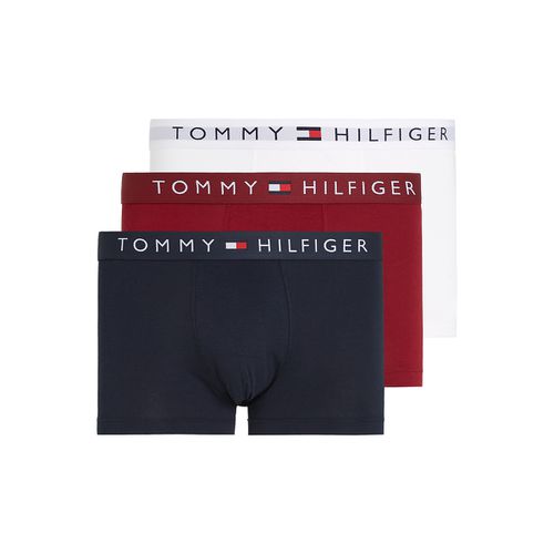 Confezione Da 3 Boxer Tinta Unita Uomo Taglie XL - tommy hilfiger - Modalova