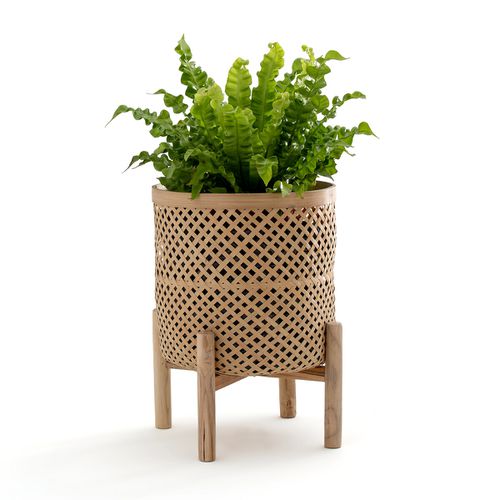 Porta-vaso su supporto in bambù H45 cm Bambu - LA REDOUTE INTERIEURS - Modalova